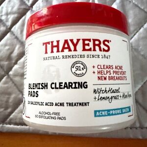 Thayers Red and White Blemish Clearing Pads